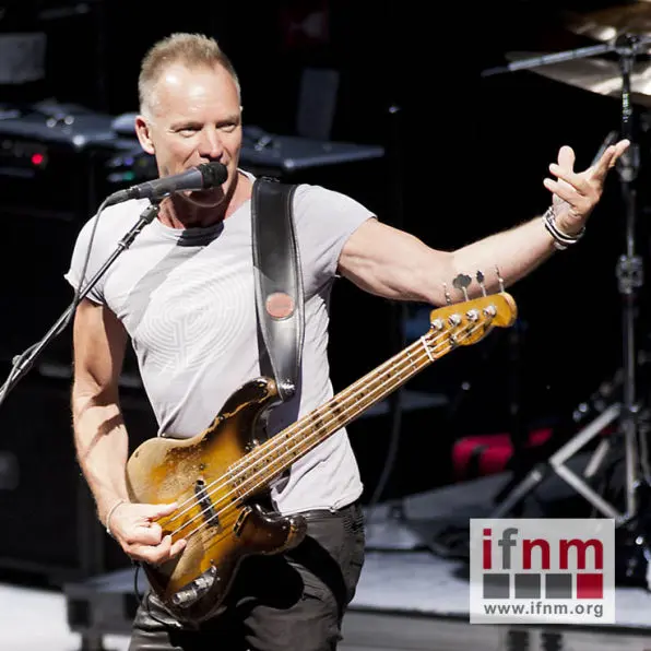 Sting, musician and actor