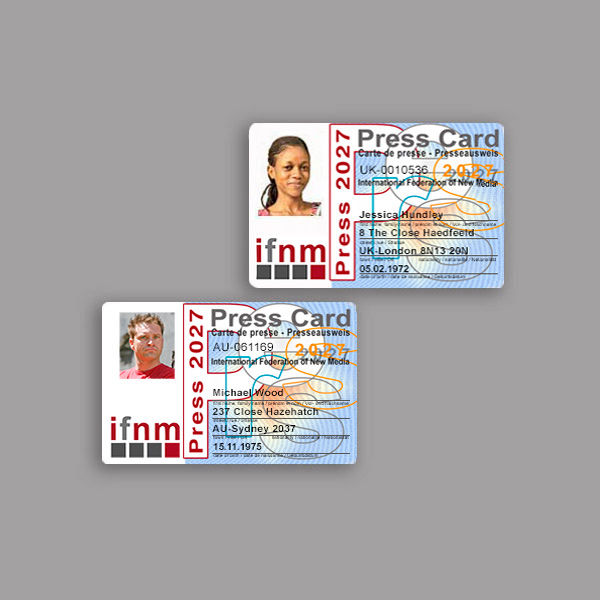ifnm press card
