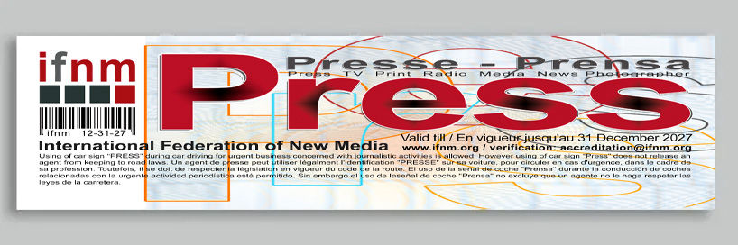 ifnm press car sign